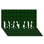 MacLean Tartan BEST SIS 3D Greeting Card (8x4)