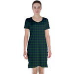 Sinclair Tartan Short Sleeve Nightdress