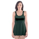 Sinclair Tartan Skater Dress Swimsuit