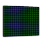 Sinclair Tartan Canvas 20  x 16  (Stretched)