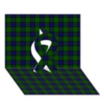 Sinclair Tartan Ribbon 3D Greeting Card (7x5)