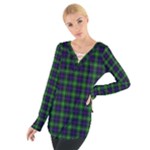 Sutherland Tartan Women s Tie Up Tee