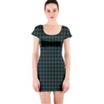 Sutherland Tartan Short Sleeve Bodycon Dress