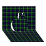 Sutherland Tartan Apple 3D Greeting Card (7x5)