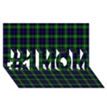 Sutherland Tartan #1 MOM 3D Greeting Cards (8x4)