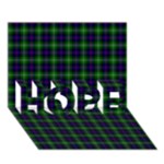 Sutherland Tartan HOPE 3D Greeting Card (7x5)