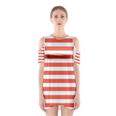 Shoulder Cutout One Piece Dress 