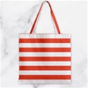 Zipper Grocery Tote Bag 