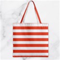 Zipper Grocery Tote Bag 