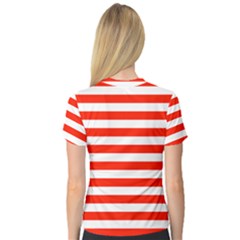 V-Neck Sport Mesh T-Shirt 
