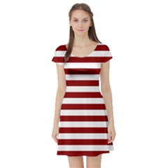 Short Sleeve Skater Dress Front