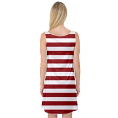 Sleeveless Satin Nightdress Back