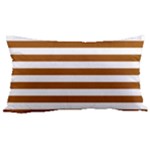 Horizontal Stripes - White and Brown Samsung Note 4 Hardshell Back Case