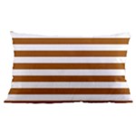 Horizontal Stripes - White and Brown Samsung Galaxy Note 4 Case (Black)