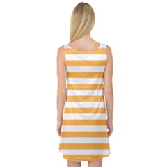 Sleeveless Satin Nightdress Back