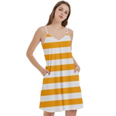 Mini Camis Dress With Pockets 
