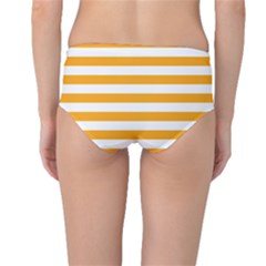 Mid-Waist Bikini Bottoms 