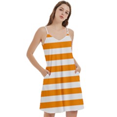 Mini Camis Dress With Pockets 