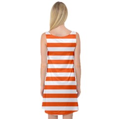 Sleeveless Satin Nightdress Back