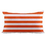 Horizontal Stripes - White and Tangelo Orange Samsung Galaxy Note 4 Case (White)