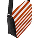 Flap Closure Messenger Bag (L) 