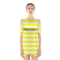 Shoulder Cutout One Piece Dress 