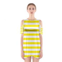 Shoulder Cutout One Piece Dress 