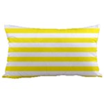 Horizontal Stripes - White and Canary Yellow Samsung Note 4 Hardshell Back Case