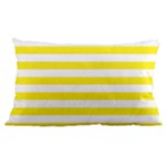 Horizontal Stripes - White and Canary Yellow Samsung Galaxy Note 4 Case (Black)