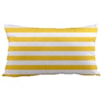 Horizontal Stripes - White and Banana Yellow Samsung Note 4 Hardshell Back Case