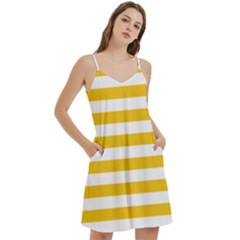 Mini Camis Dress With Pockets 