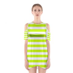 Shoulder Cutout One Piece Dress 