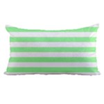 Horizontal Stripes - White and Light Green Samsung Galaxy Note 4 Case (White)