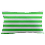 Horizontal Stripes - White and Lime Green Samsung Note 4 Hardshell Back Case