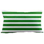 Horizontal Stripes - White and Green Samsung Note 4 Hardshell Back Case