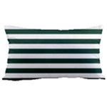 Horizontal Stripes - White and Deep Green Samsung Note 4 Hardshell Back Case