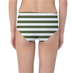 Mid-Waist Bikini Bottoms 