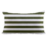 Horizontal Stripes - White and Army Green Samsung Galaxy Note 4 Case (White)