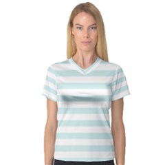 V-Neck Sport Mesh T-Shirt 