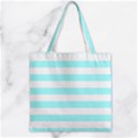 Zipper Grocery Tote Bag 