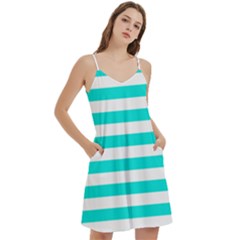 Mini Camis Dress With Pockets 
