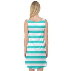 Sleeveless Satin Nightdress Back