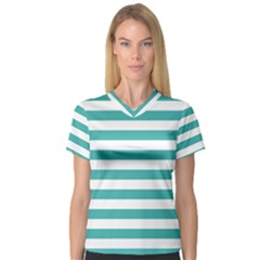 V-Neck Sport Mesh T-Shirt 