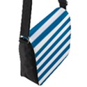 Flap Closure Messenger Bag (S) 