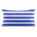 Horizontal Stripes - White and Royal Blue Samsung Galaxy Note 4 Case (White)