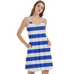 Mini Camis Dress With Pockets 
