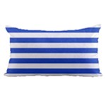 Horizontal Stripes - White and Cerulean Blue Samsung Galaxy Note 4 Case (White)