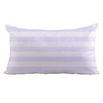 Horizontal Stripes - White and Pastel Violet Samsung Galaxy Note 4 Case (White)
