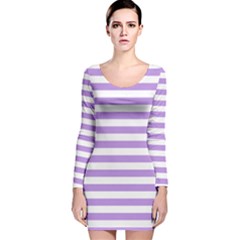 Long Sleeve Velvet Bodycon Dress 