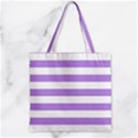 Zipper Grocery Tote Bag 
